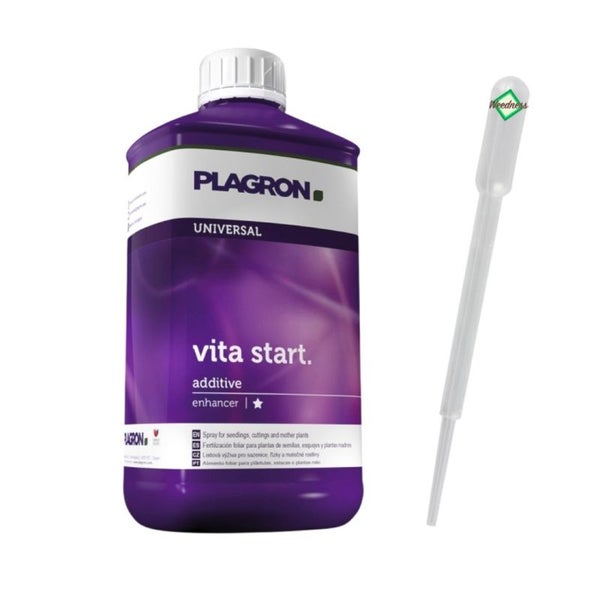 Plagron Vita Start 250 ml – Biologisches Vitamin-Spray für kräftige Sämlinge, Stecklinge & junge Pflanzen, ideal für Grow, Tomaten & Orchideen mit präziser Pipette