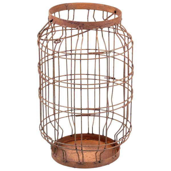 Dekokäfig aus Metallgitter