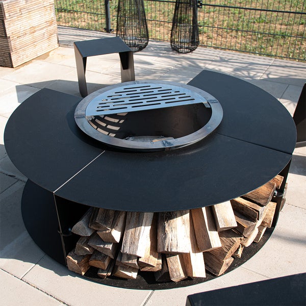 Home Deluxe Grill-Feuerstelle AGIR