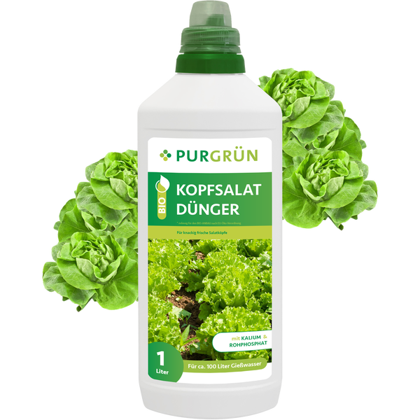 Purgrn Bio-Kopfsalat-Dnger 1 Liter | HORNBACH