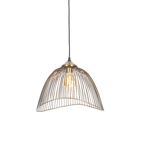 Design-Hängeleuchte Messingdraht 39,8 cm - Pia