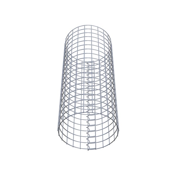 Gabionensäule Durchmesser 37 cm MW 5 x 5 cm rund - Höhe: 90 cm