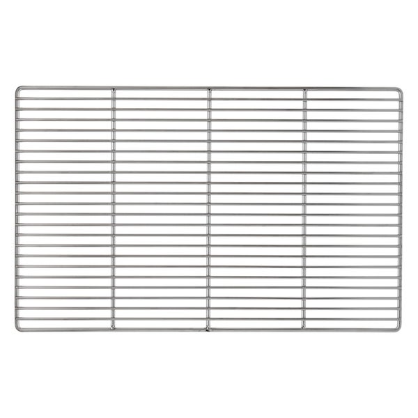 ECD Germany Grillrost aus Edelstahl mit abnehmbaren Griffen 54 x 34 cm rechteckig - robust & rostfrei - für Grillkamin Buschbeck Gasgrill Feuerschalen Feuerkorb - Edelstahlgrillrost Grill Rost Zubehör