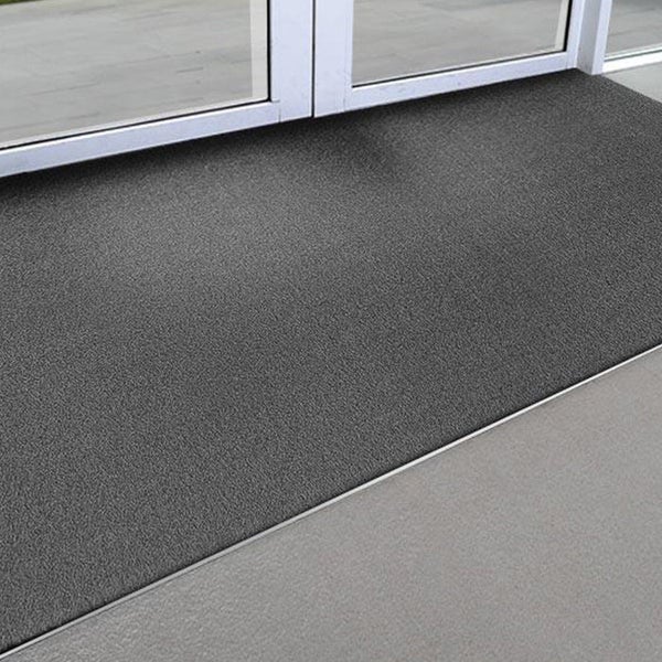 FLOORDIREKT Fußmatte Kokos - Eingangsmatte aus Kokos - Fußabtreter - Grau - 24 mm - 40 x 60 cm