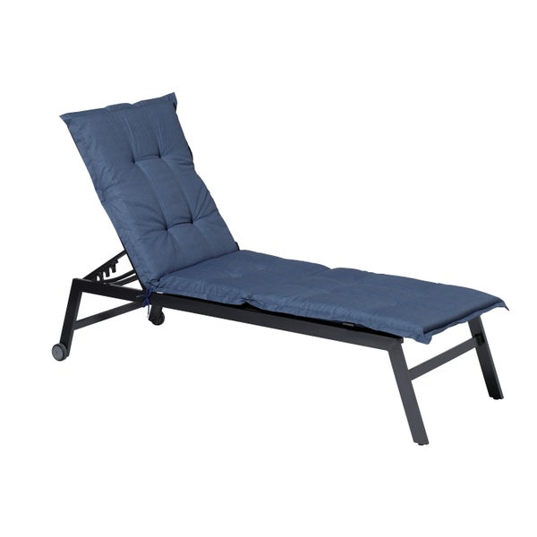 Liegenauflage Basic kobalt - ca. 200x65 cm