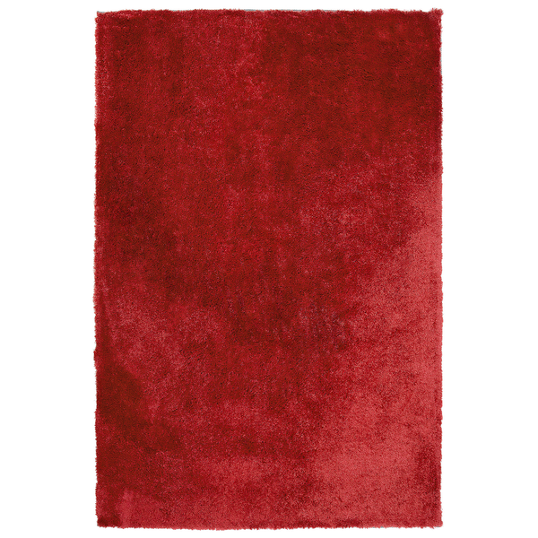 Teppich rot 160 x 230 cm Shaggy EVREN