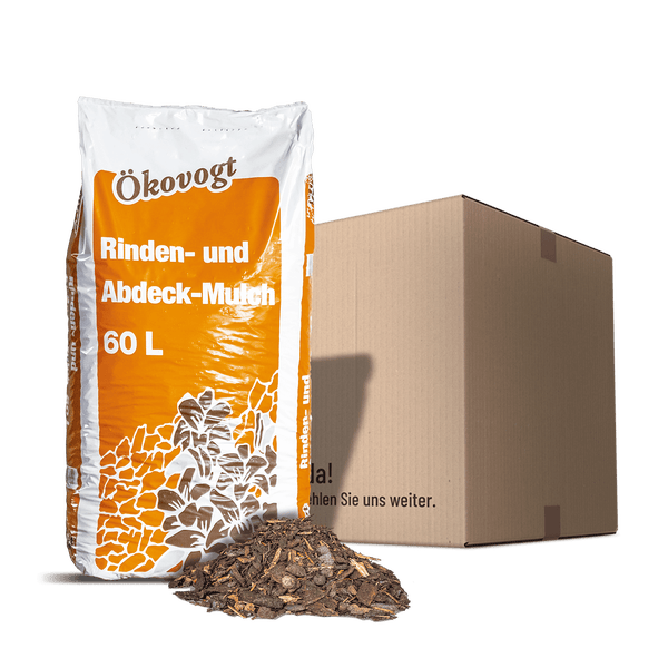 Ökovogt Rinden- und Abdeckmulch Mix 60l