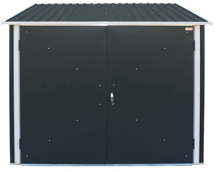 DURAMAX Fahrradgarage 2x2m aus Metall in Grau