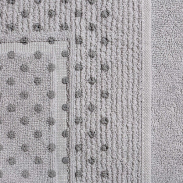 90 x 60cm Baumwolle Badezimmerteppich, rutschfest | Teddy