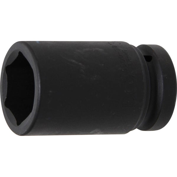 BGS Kraft-Steckschlüssel-Einsatz Sechskant tief Antrieb Innenvierkant 25 mm (1) SW 38 mm - 5500-38