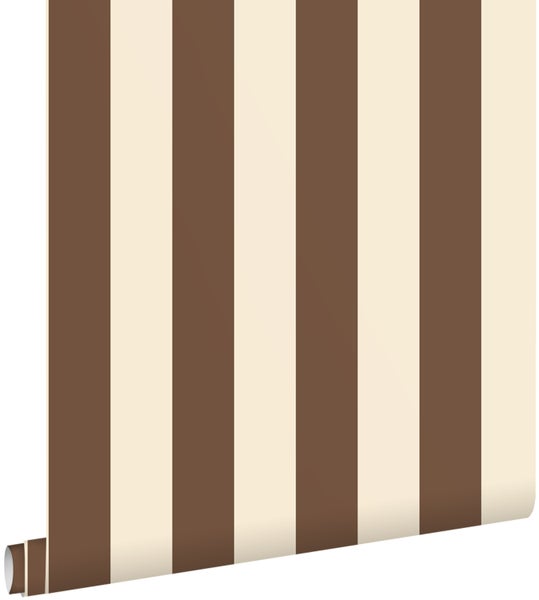 Vliestapete mit vertikalem Streifenmuster in klassischem Design für die Wandgestaltung