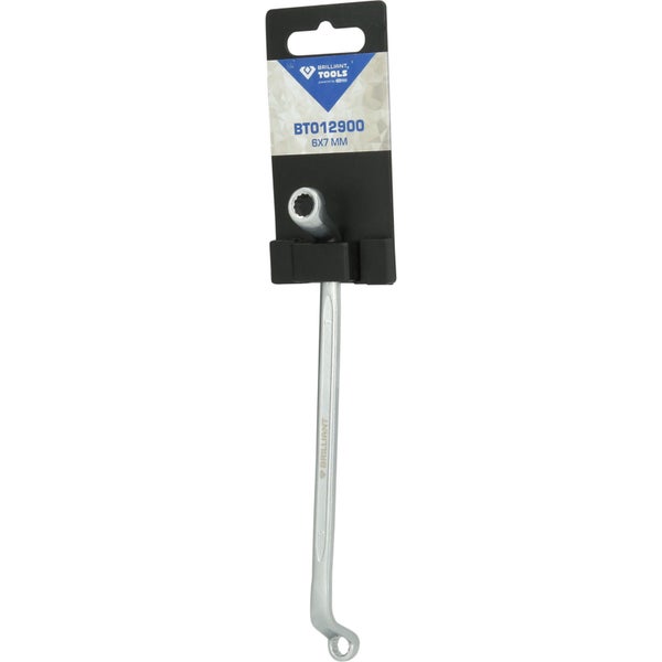 BRILLIANT TOOLS Doppel-Ringschlüssel gekröpft 6 x 7 mm - BT012900