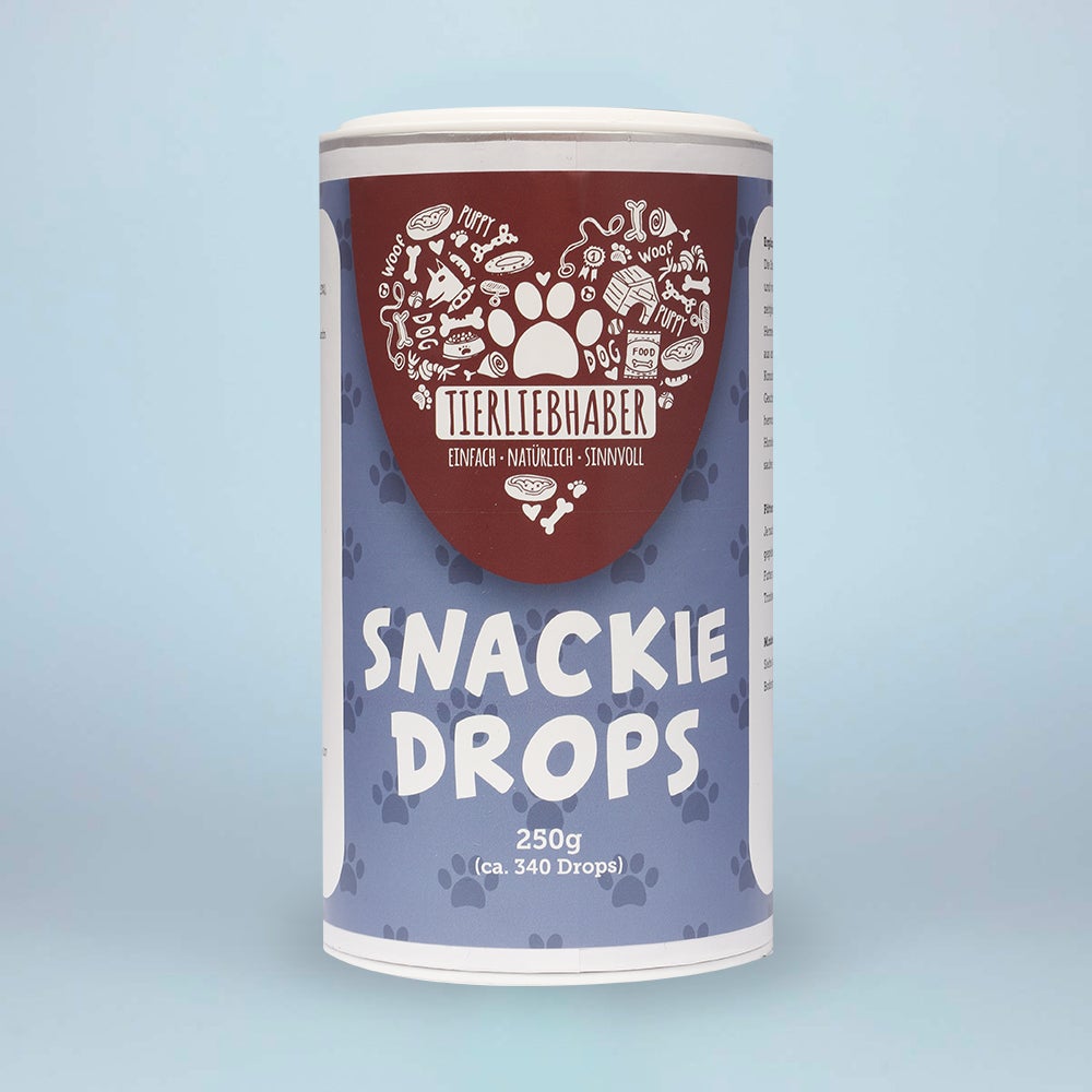 Snackie Drops - Belohnungssnack für Hunde - Leckerlis für Hunde - 250g