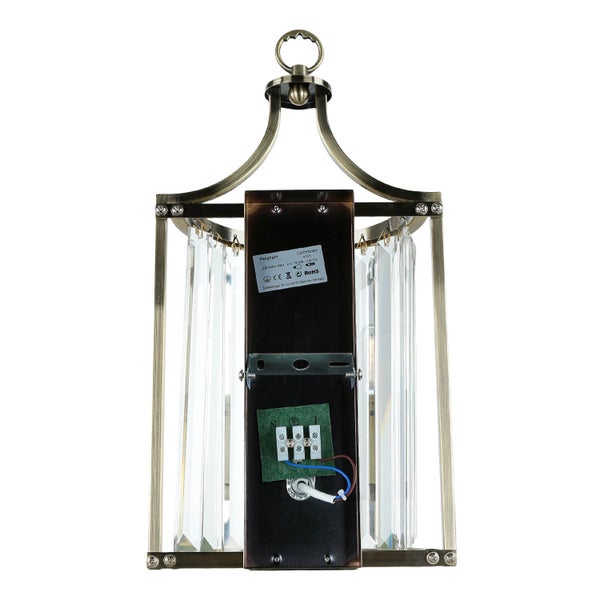 Easy Light Wandleuchte mit Kristallglas