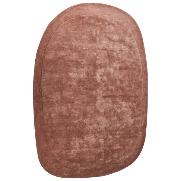 Teppich MITHA Braun 200 x 300 cm Viskose