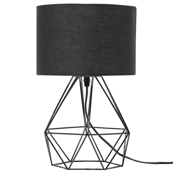 Tischlampe MARONI Metall Schwarz
