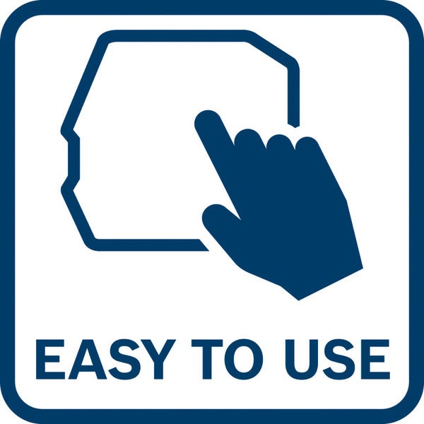 Einfach zu bedienen Symbol