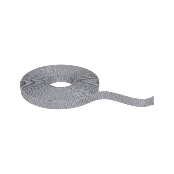 ULine Gurt 10m Dacron Textil Kupfer Grau