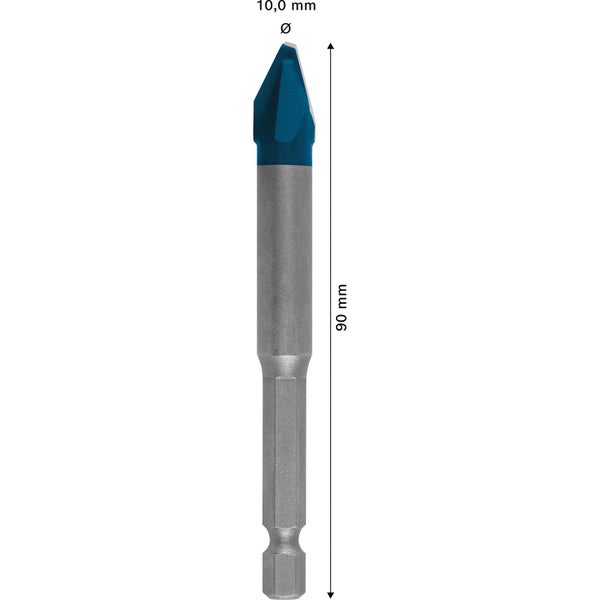 Bosch Expert HEX-9 HardCeramic Bohrer 10 x 90 mm - 2608900593