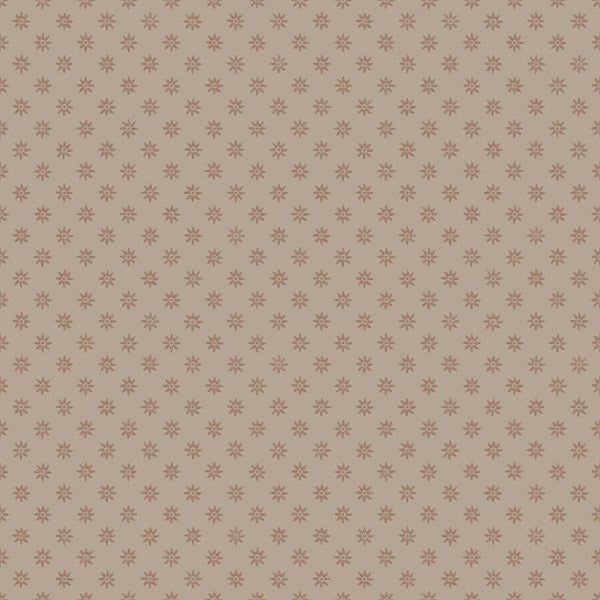 Borastapeter Tapete Blumenmuster Braun - 53 cm x 10.05 m - 662559