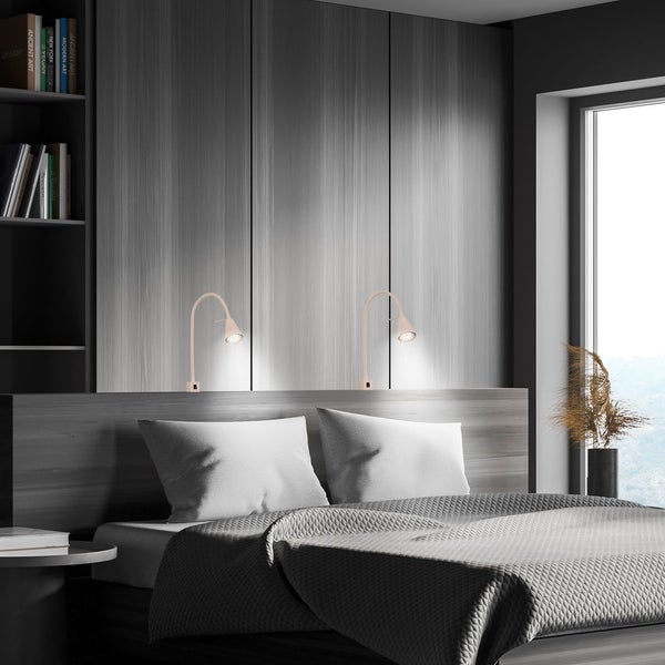 LED Wandleuchte innen LED Wandlampe Bettleuchte Leselampe Schwenkbar