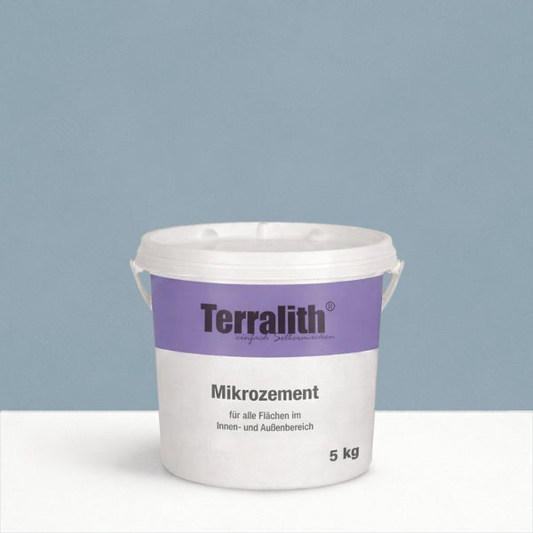 Terralith Mikro Zement im 5 kg Eimer für den Innen- und Außenbereich