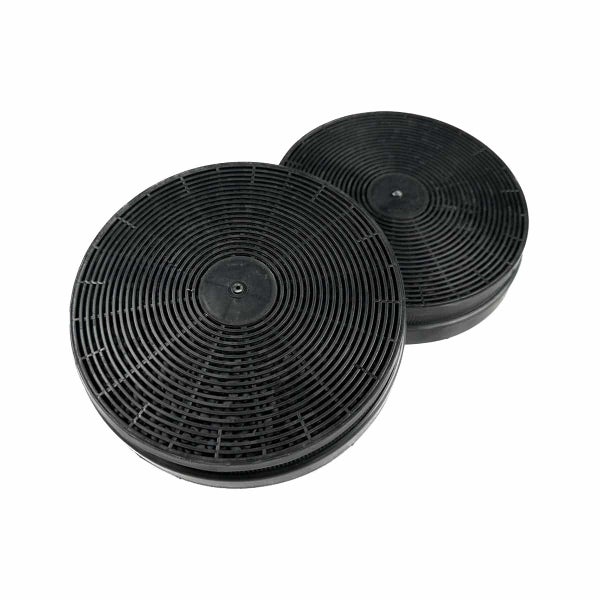 Zwei runde Dunstabzugshaubenfilter