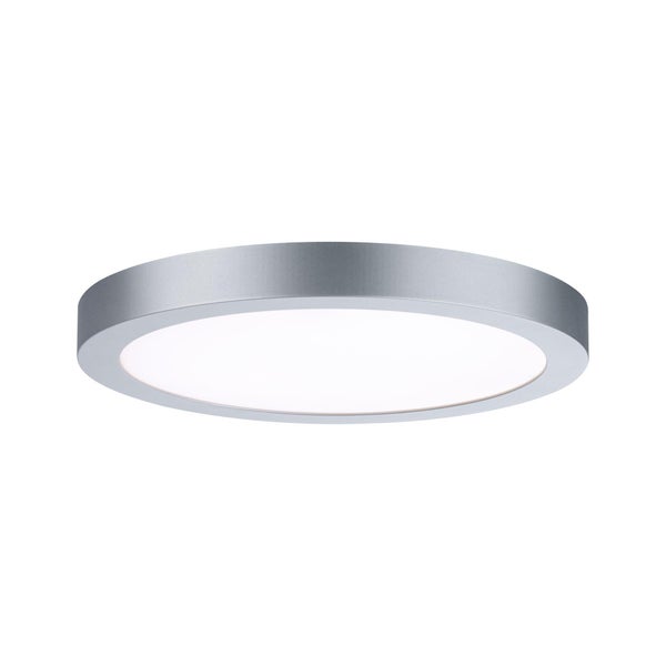 Runde LED Deckenleuchte mit flachem Design und satinierter Abdeckung