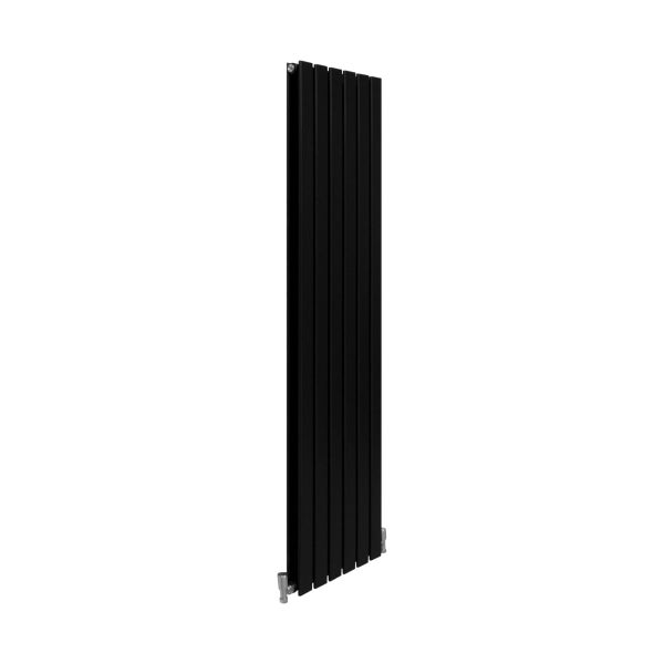 Paneelheizkörper Matte Schwarz 1600mm x 420mm