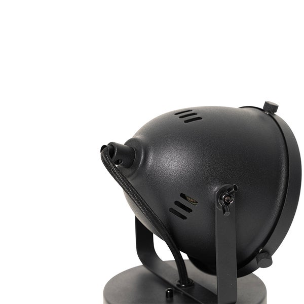 Schwarze Scheinwerferlampe zur Beleuchtung