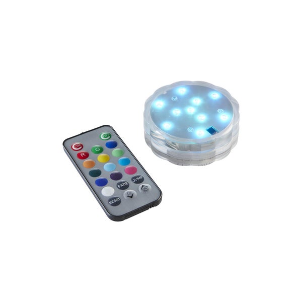 LED Unterwasserleuchte mit Fernbedienung