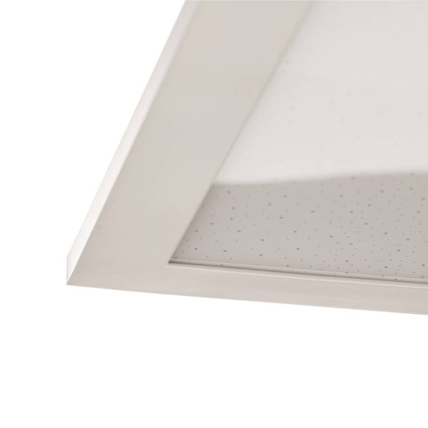Lindby LED Panel Kenma dimmbar mit Leselampe (Modern) in Weiß (1 flammig, ) - Bürolampe Deckenlampe Deckenleuchte Lampe Wohnzimmerleuchte