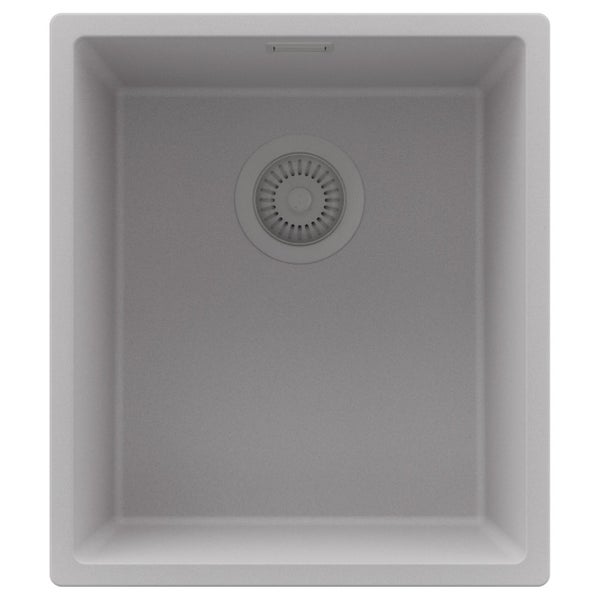 Spülbecken aus Granit mit Ablaufsieb