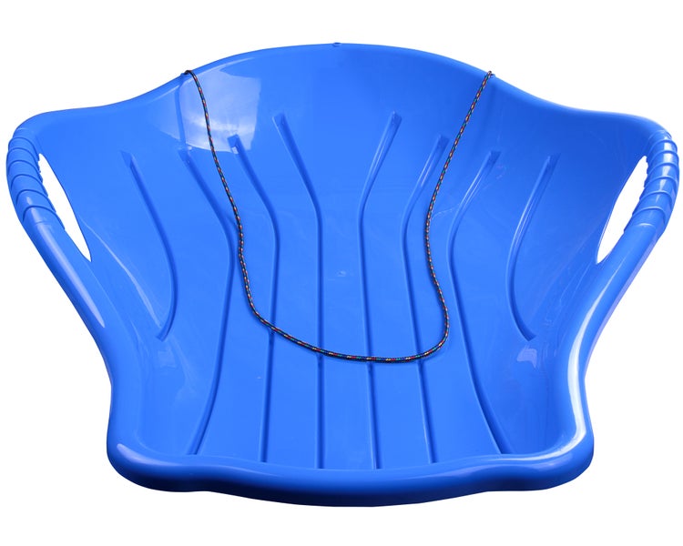 Ondis24 Kinderschlitten Big Blau Schneerutscher Bob blau, Schlitten