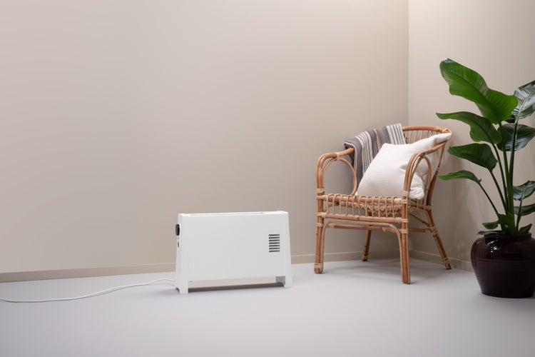 Konvektor Quality Heating Adax Vilje 2000 W 51,2x34x15 cm Metall Schwarz inkl. WiFi-Steuerung, digitaler Thermostat, Display, Umkippschutz, Alexa/Google Home, 5 Jahre Garantie