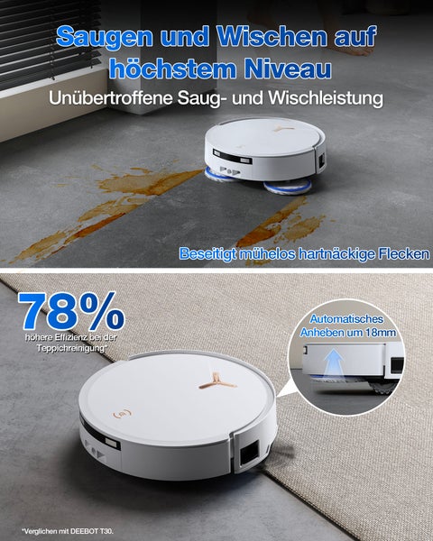 DEEBOT T50 MAX PRO OMNI WHITE