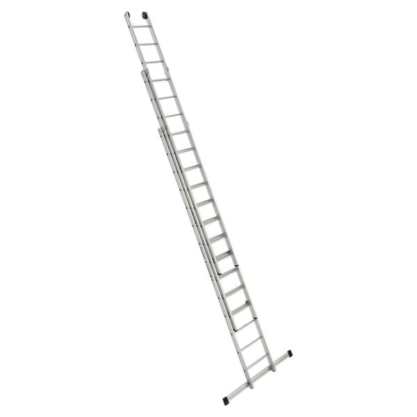 Ausziehbare Mehrzweckleiter aus Aluminium