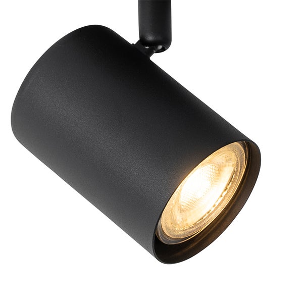 Schwarzer LED-Strahler