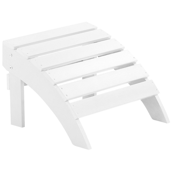 Garten Fußhocker ADIRONDACK Weiß