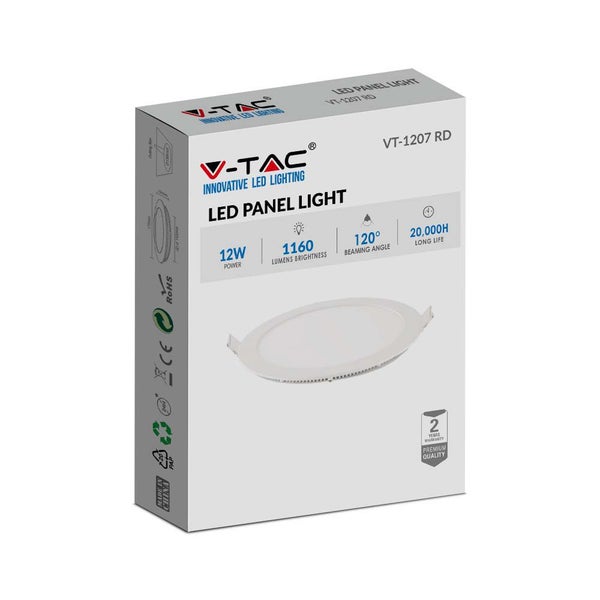 V-TAC LED-Panel-Leuchte, verpackt
