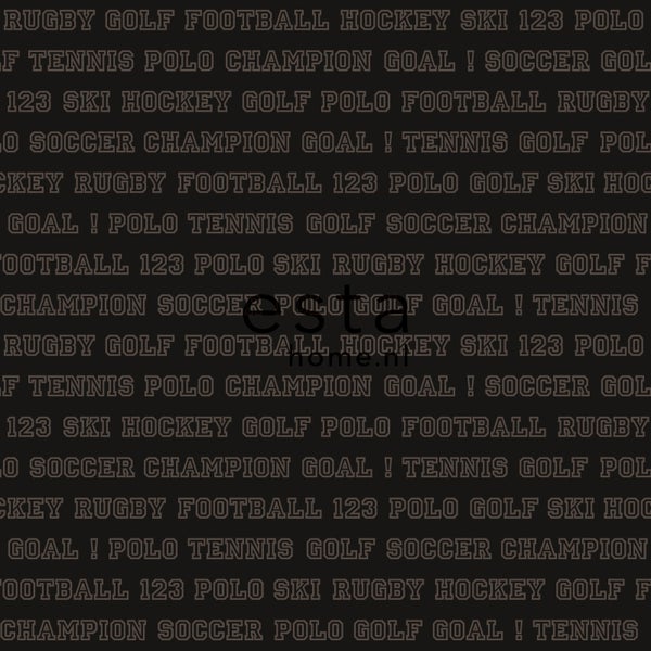 Tapete mit Sportmotiven