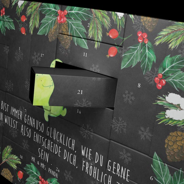 Mr. & Mrs. Panda Befüllbarer Adventskalender Schildkröte Pfeifen - Schwarz