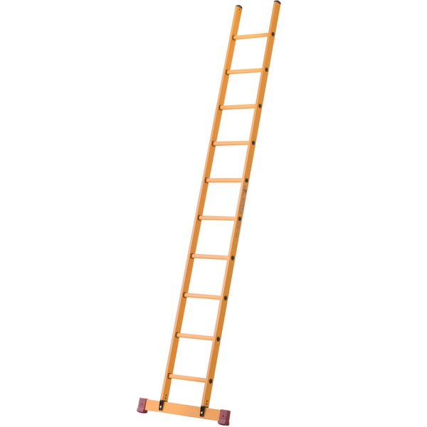 Leiter aus Holz mit Sprossen