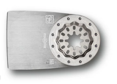 Fein Starlock Spachtel für Multitools, aus Metall, Modell 165 FD.