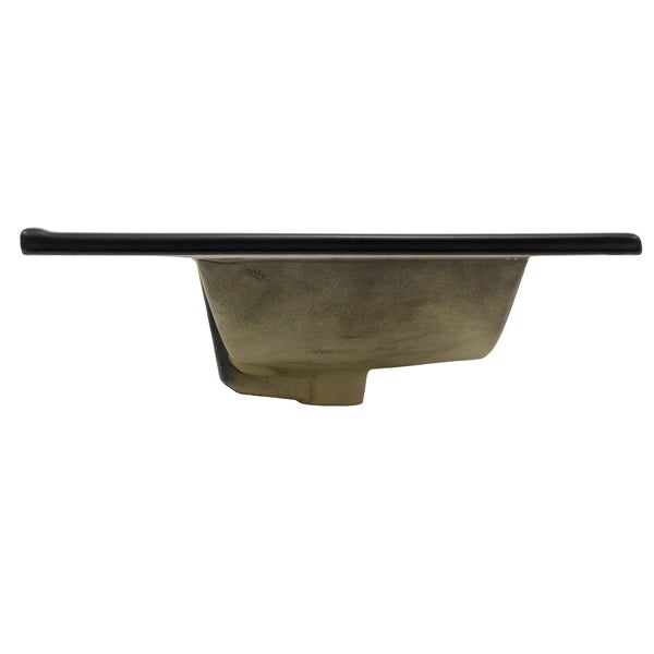 ML-Design Waschbecken aus Keramik in Schwarz matt 81x17,5x47 cm Eckig mit Ablaufgarnitur, Einbauwaschbecken mit Hahnloch und Überlauf, Aufsatzwaschbecken Einbauwaschtisch Waschschale Handwaschbecken