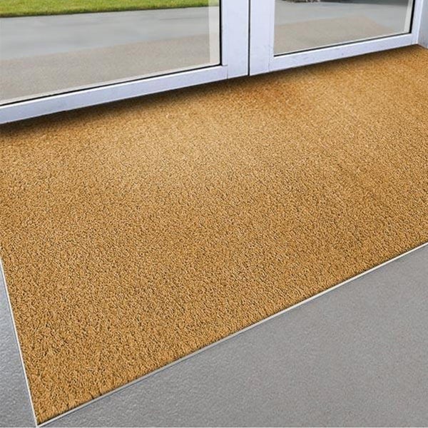 FLOORDIREKT Fußmatte Kokos - Eingangsmatte aus Kokos - Fußabtreter - Natur - 24 mm - 80 x 100 cm