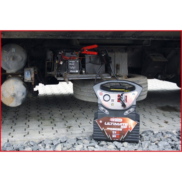 KS Tools Ultimate Boost 1000T Starthilfe mit Trolleyfunktion