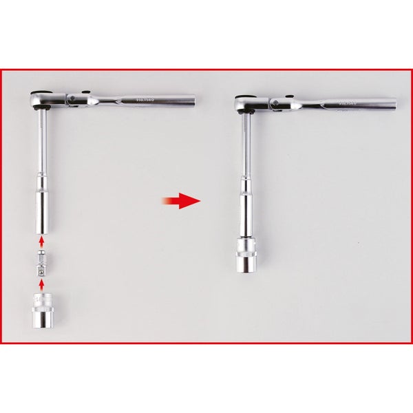 Bit mit gegenläufigen Pfeilen für Schraubarbeiten