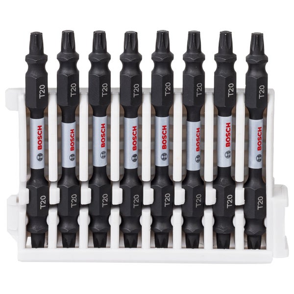 Set mit T20-Schrauberbits von Bosch in Kunststoffhalterung
