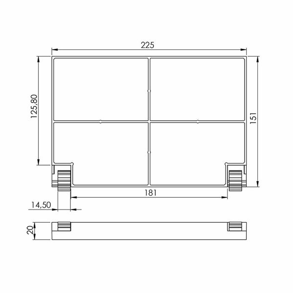 Aktivkohlefilter als Ersatz für Küppersbusch ZUB1009 / ZUB551 (2 Stück)